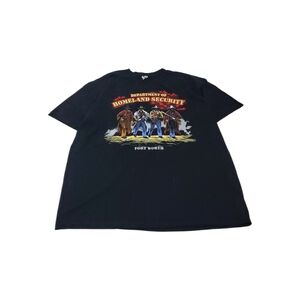 Y2K Fort Worth Mexican Homeland Security T-Shirt